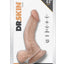 Dr. Skin Dr. Stephen Dildo with Balls and Suction Cup - Vanilla - 6.5in