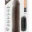 Dr. Skin Dr. Throb Vibrating Dildo with Remote Control