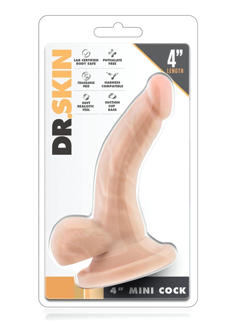 Dr. Skin Mini Dildo with Balls and Suction Cup – The Toy Box
