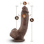 Dr. Skin Mr. Mayor Dildo with Balls and Suction Cup