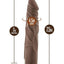 Dr. Skin Realistic Cock Basic 7.5 Dildo - Chocolate - 7.5in