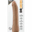 Dr. Skin Realistic Cock Basic 8.5 Dildo - Caramel - 8.5in