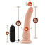 Dr. Skin Vibrating Dildo with Suction Cup