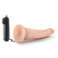 Dr. Skin Vibrating Dildo with Suction Cup - Vanilla - 8.5in