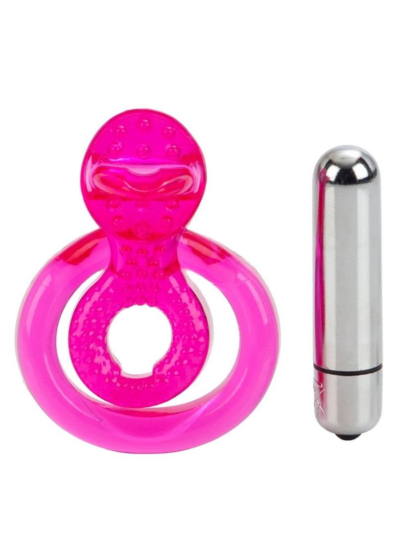 Dual Clit Flicker with Removable Waterproof Stimulator