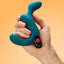 Duke Silicone Vibrating Prostate Anal Plug - Deep Sea