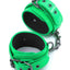 Electra Play Things Pu Leather Ankle Cuffs - Green