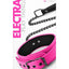 Electra Play Things Pu Leather Collar and Leash - Pink