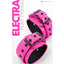 Electra Play Things Pu Leather Wrist Cuffs - Pink