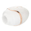 Empowered Palm Pleasure Goddess Silicone Rechargeable Stimulator - White