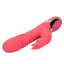 Enchanted Exciter Rechargeable Silicone Thrusting Rabbit Vibrator - Pink