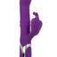 Enchanted Flutter Rechargeable Silicone Dual Action Vibrator - Purple