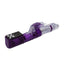 Endless Pleasure Thrusting Beaded Rabbit Vibrator - Purple