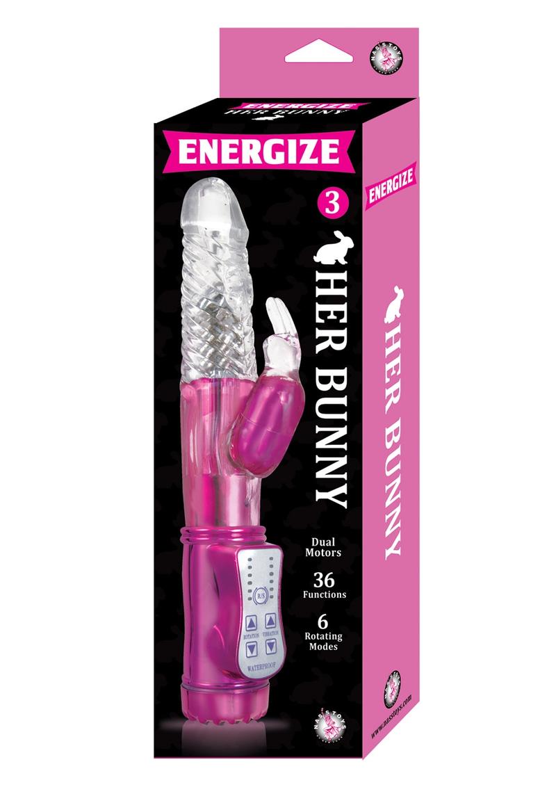Original Rabbit Vibration Machine Energize Her Bunny 3 Dual Motor Rabbit Vibrator – The Toy Box