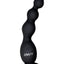 Envy Toys Remote Controlled Flexi Beads Rechargeable Silicone Vibrating Anal Beads with Suction Base - Black