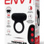 Envy Toys Trembler Remote Vibrating Rechargeable Silicone Stamina Ring - Black