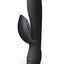 Every Girl Rechargeable Silicone Rabbit Vibrator - Black