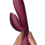 Every Girl Rechargeable Silicone Rabbit Vibrator - Burgundy