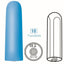 Exciter Mini Vibe Rechargeable Silicone Vibrator - Blue