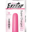 Exciter Mini Vibe Rechargeable Silicone Vibrator - Pink