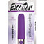 Exciter Travel Vibe Rechargeable Silicone Vibrator - Purple