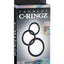 Fantasy C-Ringz Silicone 3-Ring Stamina Cock Ring - Black - Set