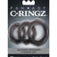 Fantasy C-Ringz Silicone Designer Stamina Cock Ring - Black - Set