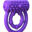 Fantasy C-Ringz Silicone Vibrating Prolong Performance Cock Ring - Purple