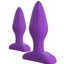 Fantasy For Her Designer Love Plug Set Anal Play Kit Silicone