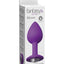 Fantasy For Her Her Little Gem Medium Plug Anal Play Silicone Waterproof