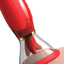 Fantasy For Her Her Ultimate Pleasure 24k Gold Luxury Edition Silicone Vibrating Multi Speed USB Rechargeable Clit Stimulator Waterproof - Red