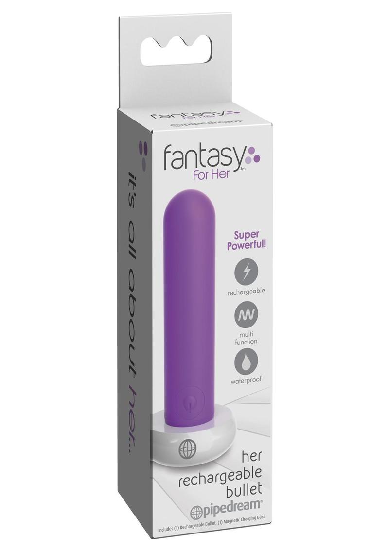 Fantasy For Her Rechargeable Bullet Vibrator Waterproof Multi Speed