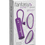 Fantasy For Her Rechargeable Pleasure Pump Kit with Remote Control - Clear/Purple