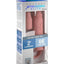 Fantasy X-Tensions Elite Silicone 6in Sleeve with Strap and 2in Plug - Vanilla