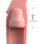 Fantasy X-Tensions Elite Silicone 7in Sleeve with 1in Plug