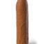 Fantasy X-Tensions Elite Silicone Uncut Extension Sleeve - Caramel - 7in