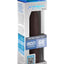 Fantasy X-Tensions Elite Silicone Uncut Extension Sleeve - Chocolate - 7in