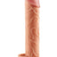 Fantasy X-Tensions Perfect 2in Extension Sleeve with Ball Strap - Vanilla - 8in