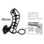 Fantasy X-Tensions Silicone Deluxe Power Vibrating Cock Cage