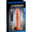 Fantasy X-Tensions Vibrating Real Feel 1in Extension Sleeve