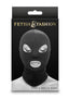 Fetish and Fashion Eyes Andamp; Mouth Hood - Black - One Size