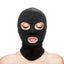 Fetish and Fashion Eyes Andamp; Mouth Hood - Black - One Size