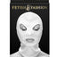 Fetish and Fashion Eyes Andamp; Mouth Hood - White - One Size