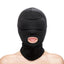 Fetish and Fashion Mouth Hood - Black - One Size