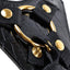 Fetish Fantasy Gold Designer Strap-On - Black/Gold - 7in