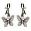 Fetish Fantasy Series Butterfly Nipple Clamps - Silver