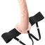 Fetish Fantasy Series Hollow Strap-On Dildo and Adjustable Harness - Vanilla - 8in