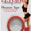 Fetish Fantasy Series Pleasure Tape - Red