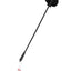 Fetish Fantasy Series Silicone Spade Crop - Black - 28in