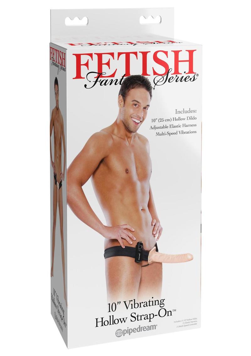 Fetish Fantasy Series Vibrating Hollow Strap-On